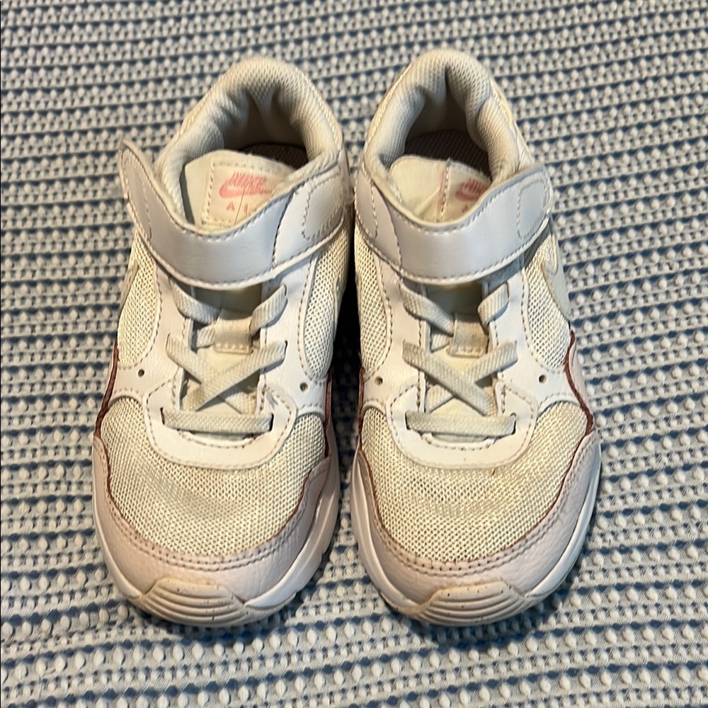 Nike White and pink Air Max